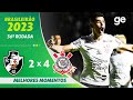 VASCO 2 X 4 CORINTHIANS | MELHORES MOMENTOS | 36ª RODADA BRASILEIRÃO 2023 | ge.globo