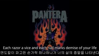 니가 선택한 세상이다 악을 깡으로 버텨라 [한글자막] 판테라 pantera-domınatıon