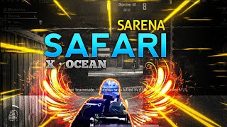 Serena - Safari Best Beat Sync Edit Pubg Mobile Montage 🥀💙  || FT. X・OCEAN || #PUBG #SAFARI #BGMI