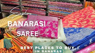 Banarasi Saree | Fine Pure Banarasi Silk Sarees | Best market to buy Banarasi Saree in Banaras