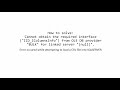 how to solve Cannot obtain the required interface 