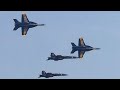 Blue Angels Double Farvel w. coms. 2024 Fargo Dress Rehearsal.