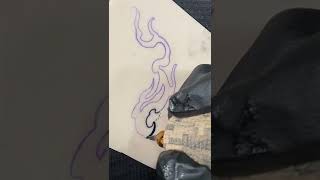 Tattoo Lining Techniques Practice For Beginners #Tip2