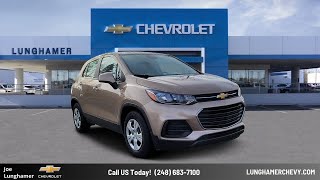 2018 Chevrolet Trax LS MI Waterford, Clarkson, Bloomfield Hills, White Lake, West Bloomfield