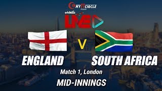 Cricbuzz LIVE: Match 1, England v South Africa, Mid-innings show