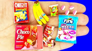 30 DIY MINIATURE FOOD AND DRINKS REALISTIC HACKS AND CRAFTS !!!