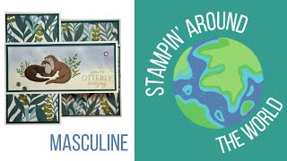 Stampin’ Around the World video hop February 2025 - Masculine