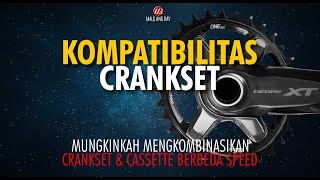 Gowes - Kompatibilitas Crankset | Bisakah crankset 9 speed dipasangkan dg cassette 10 speed? (132)