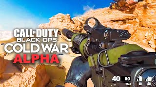 BLACK OPS COLD WAR ALPHA GAMEPLAY - FULL MULTIPLAYER GAMEPLAY! (Call of Duty Cold War)