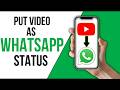 How To Put Youtube Shorts As Whatsapp Status Without Link - Easy