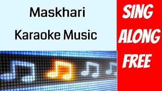 Maskhari Karaoke Instrumental | Dil Bechara | Instrumental | Piano Chords | Piano Instrumental