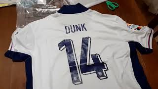 Lewis Dunk #14 ENGLAND Euro 2024 Home Kit --- Soccerdealshop