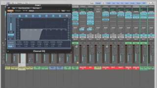 Logic Express Mixing and Mastering Tutorial (part 1 of 3)