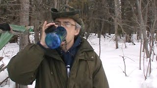 Three Methods of Getting Drinking Water from Snow (see third method in the description)