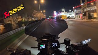 Tracer 9 GT / RAW ride / Heavy traffic