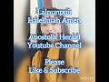 lalnunpuii halelluiah amen lyrics video