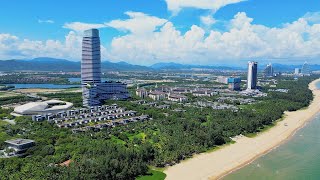 海棠湾海景大平层，在自己家阳台就能看一线海景