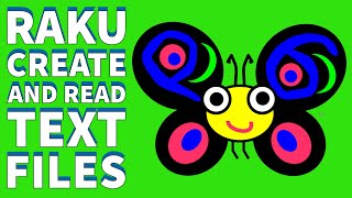 Raku Programming Tutorial: Text Files: Create & Read 2024