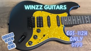 Winzz Guitars - This Is A Great Value For $199 - Full Review And Demo