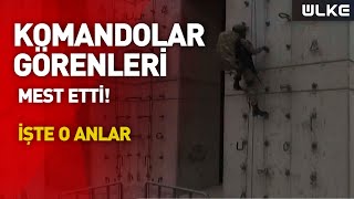 MSB, komandoların nefes kesen eğitimlerini paylaştı