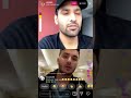 Shahveer jafry and Zaid ali t live on Instagram