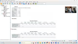 SWRK2000 Lecture 3 Descriptive Statistics in SPSS