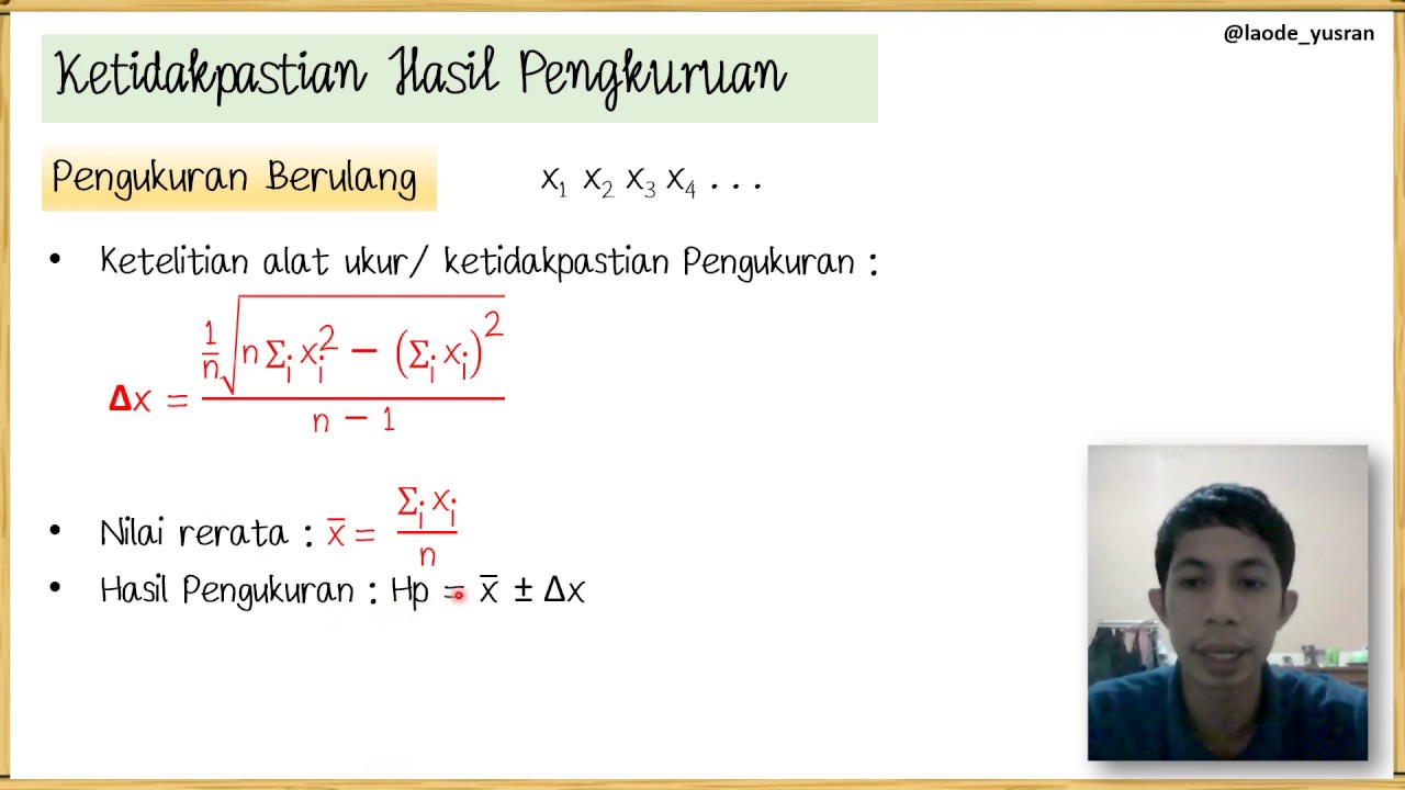 Pengukuran Dan Ketidakpastian – Studyhelp