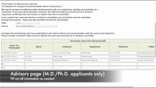 Supplemental Application walkthrough