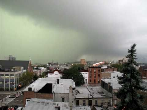 Tornado In Brooklyn 9.16.2010 - YouTube