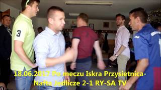 18.06.2017 Wielka radość Iskry Przysietnica po wygranym meczu z Naftą Jedlicze 2-1 RY-SA TV