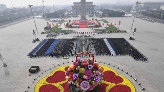 China marks Martyrs' Day at Tiananmen Square