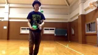 KOMEI - Daggle Freestyle44 （Poppin,Ball,Club,Ring)