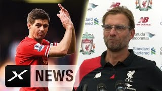 Jürgen Klopp: "Steven Gerrard kann 500 Jahre hier trainieren" | Manchester City - FC Liverpool