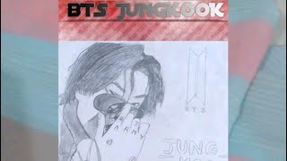 bts member jungkook drawing||VIP GAMERS