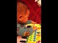 ethan play piano then fall down