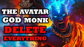 PoE 2: Strongest Monk Leveling And Endgame Build (Ultra Fast Tri-Elemental Leveling)