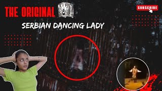 SERBIAN DANCING LADY - In India |Real Video|Dancing Lady In Serbia | #creepy #vlogstarjanvi#real