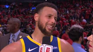Stephen Curry Postgame Interview - Game 5 | Warriors vs Raptors | 2019 NBA Finals