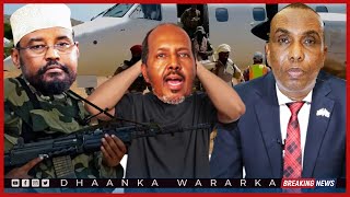 DEG DEG: RW Xamse oo fashilay qorshahii Xasan Sheekh, Khilaaf ka qarxay Villa Somalia, Ciidamo ku..