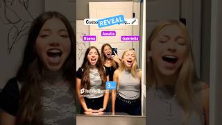Guess Whoβs Singingβ¦ REVEAL! ππ€π€ | Triple Charm #Shorts