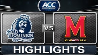 2013 ACC Football Highlights | Old Dominion vs Maryland | ACCDigitalNetwork