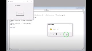 Vb 6.0 #23 Sample 2 of MsgBox Function