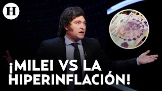 Devaluará 54% el peso en Argentina: Las 10 medidas de Milei para afrontar la crisis económica