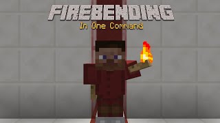 Minecraft - FireBending [One Command]