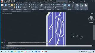 AutoCAD 3D Kapı Modelleme