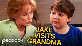 Two and a Half Men | Jake Isn’t Thrilled About Staying With Grandma (and Neither Is She)