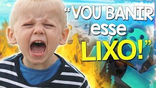 COMO IRRITAR UMA CRIANÇA DE 8 ANOS NO FORTNITE -Momentos Engraçados