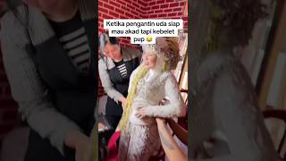 Ketika Pengan udah siap mau akat nikah tiba\