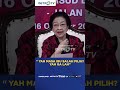 Megawati: Tunggu Nama Bacawapres Dari Mulut Saya #shorts