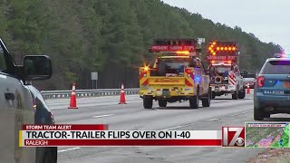 NC troopers report nearly 50 wrecks early Friday, caution drivers to stay off roads